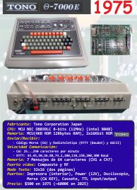 Ficha: TONO θ-7000E (B) (1975)